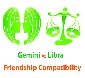 A gemini partner needs to be fun and spontaneous. Gemini and Libra Friendship Compatibility