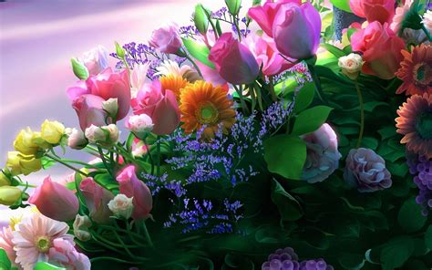Beautiful Flowers Hd Desktop Background Wallpaper Hd Wallpapers