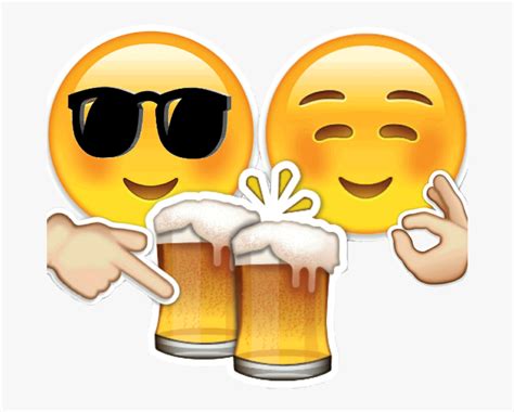 Emoji Beer Png Free Transparent Clipart Clipartkey