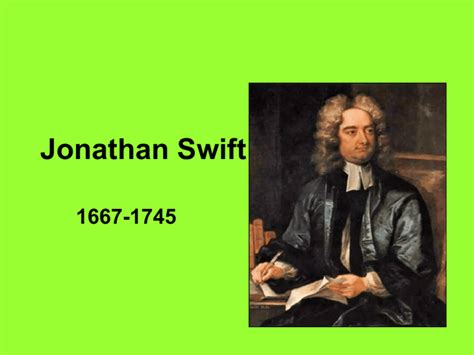 Jonathan Swift 1667 1745