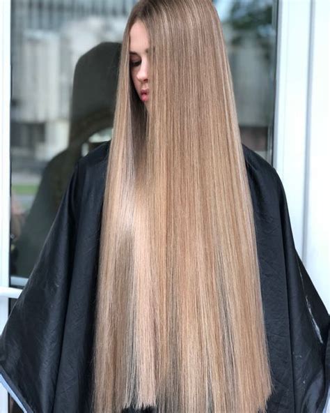 But when formed one, it makes your hair looks gorgeous. Straight silky hair in 2020 | Long hair styles, Straight ...
