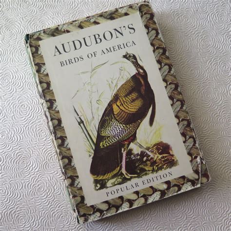 Audubon Bird Book Audubons Birds Of America 1950 Hardback Color