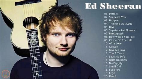 Full Album Ed Sheeran 20 Most Popular Songs Youtube