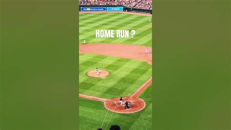 Home Run In Baseball Game ⚾️🤩 Baltimore Orioles Vs Houston Astros Baseball Homerun Shorts