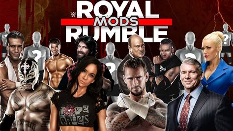 The exception to this are videos highlighting community creations/pc mod content such as caw entrances and attire previews. WWE 2K18 Mod Royal Rumble Match - YouTube
