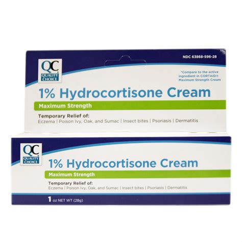 Qc Hydrocortisone Cream 1 1oz Jollys Pharmacy Online Store
