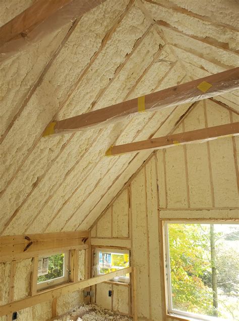 However the closed cell foam insulation suppliers claim the closed cell foam will form it's own vapour barrier in the form of a skin on the finished insulation. Spray Foam Insulation Kalamazoo | Save Up To 40% On Energy Costs