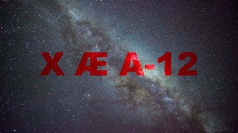 X Æ A-12 - YouTube