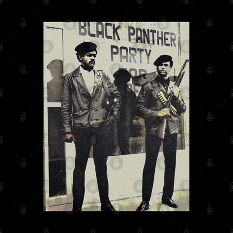Black Panther Party Headquarters Huey Newton And Bobby Seale 1971