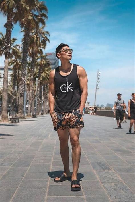 40 cool summer beach outfits for men to try 2022