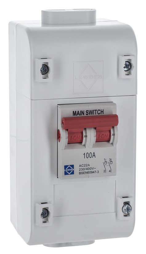 Electricity Isolator Switch For Distribution Boards Lewden