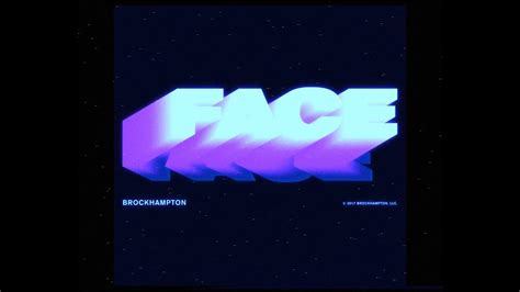 Brockhampton Face Synthwaveretro Remix By Astrophysics Youtube