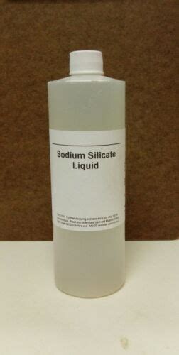 Water Glass Sodium Silicate Solution N Grade 32oz Ebay