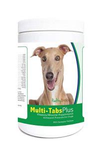 Remember that vitamins and supplements are not meant to replace a healthy diet. Supplementing a Greyhound's Diet
