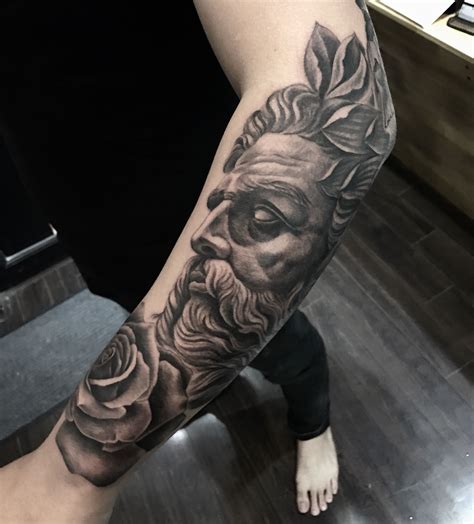 Zeus Greek God Hand Tattoo Viraltattoo