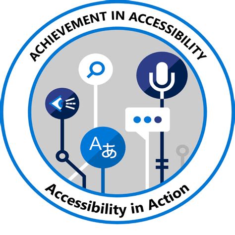 Microsoft Accessibility Acclaim