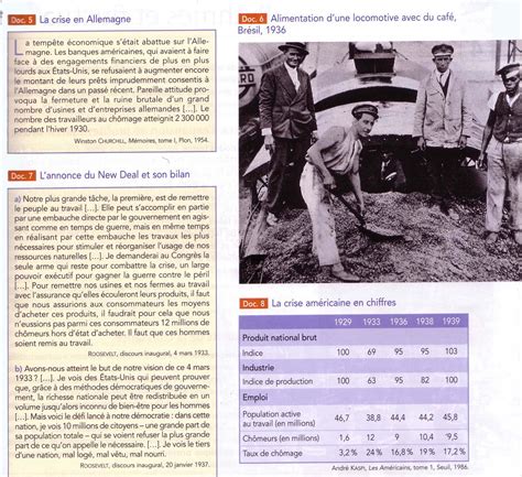 Quelle Est L Origine De La Crise De 1929 - Maine de Biran - H/G/ECJS/TPE: L'Age industriel - Les documents des EED
