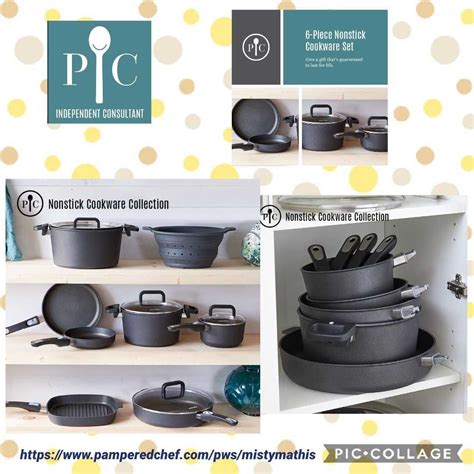 Need New Cookware Our Pampered Chef Nonstick Cookware Comes In A Set
