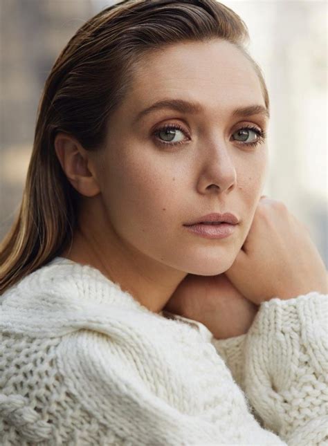 Elizabeth Olsen Poses In Minimal Fashion For Es Magazine Fashion Gone