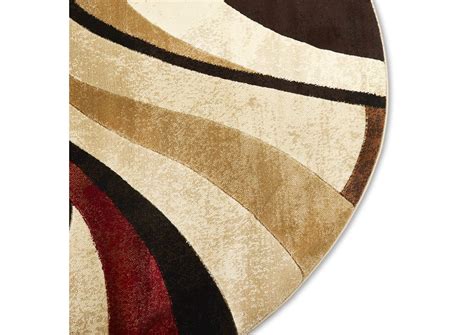 Tribeca Slade Brown Red Area Rug Roses Flooring And Furniture