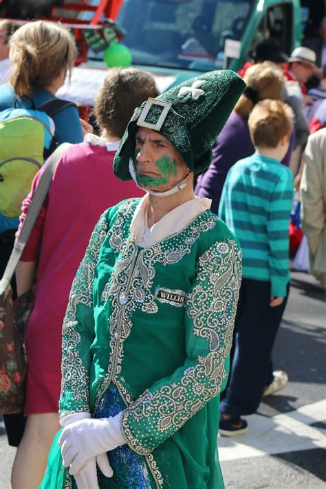 St Patrick's Day Costume | Waiting for the parade to begin. … | Flickr