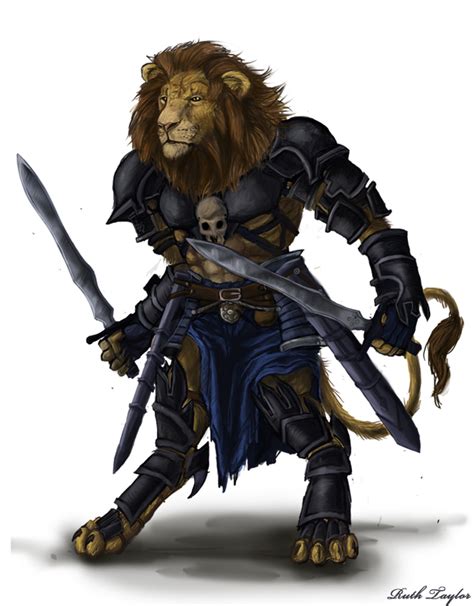 Lion Warrior By Ruth Tay On Deviantart