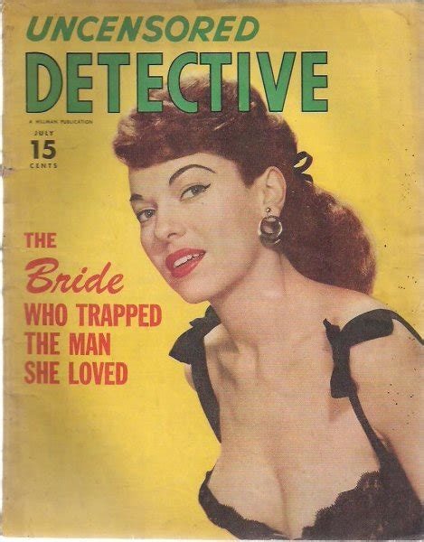 Uncensored Detective July 1952