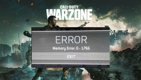 Fix Warzone Memory Error 0 1766 On Pc And Xbox