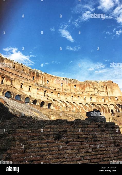 Inside The Colosseum Hi Res Stock Photography And Images Alamy