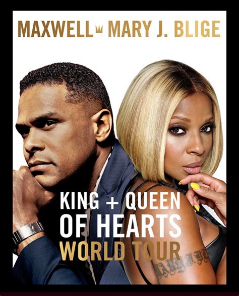 Maxwell And Mary J Blige Set To Embark On The King And Queen Of
