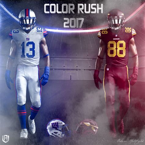 Because there are so many different national football. Design: Adam's Take On NFL Color Rush 2017 - Touchdown Europe