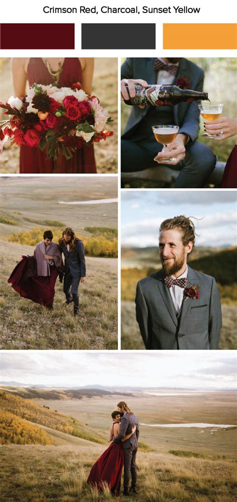 7 Fall Wedding Color Palette Ideas Junebug Weddings