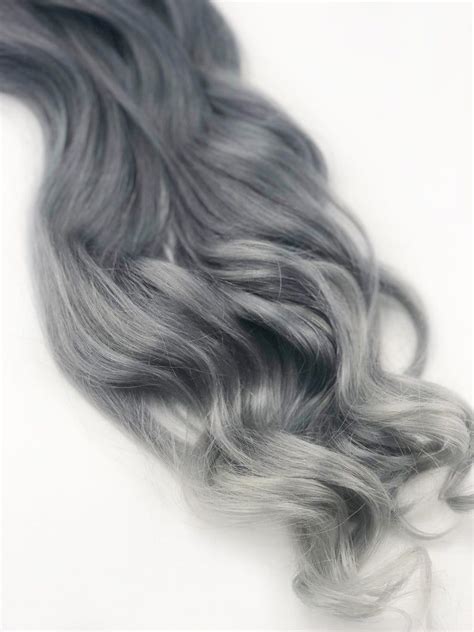 Star Seller Grey Steel Silver Ombre Grayombre Hair Etsy Grey Ombre