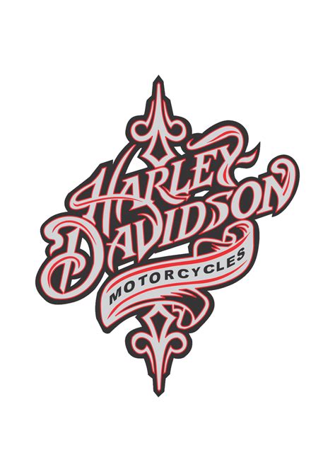Harley Davidson Motorcycles Logo Vector Motorcycle Company Format