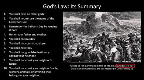 Gods Law Summary Youtube