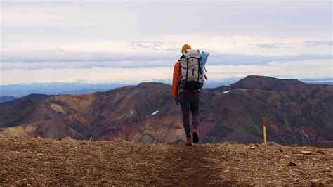 Laugavegurinn Hiking Trail Iceland 2015 Youtube