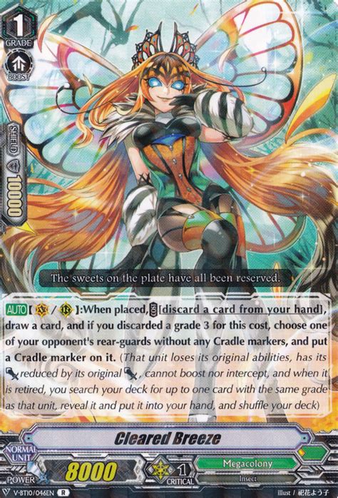 You'll just need your bank account and routing numbers (found on your bank checks). Cleared Breeze : V-BT10-046 - Cardfight!! Vanguard Single Card