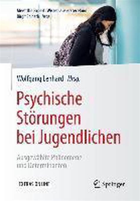 Psychische Stoerungen Bei Jugendlichen 9783662473498 Boeken