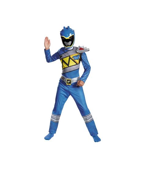 Power Rangers Dino Charge Blue Ranger Boys Costume Superhero Costume