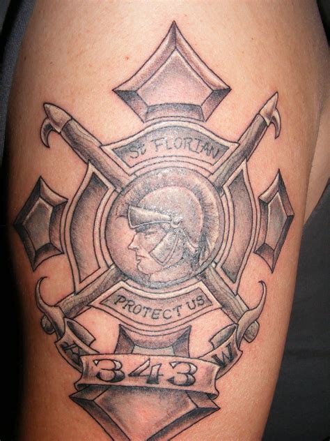 Firefighter Tattoo Ems Firefighter Tattoos Fire And R