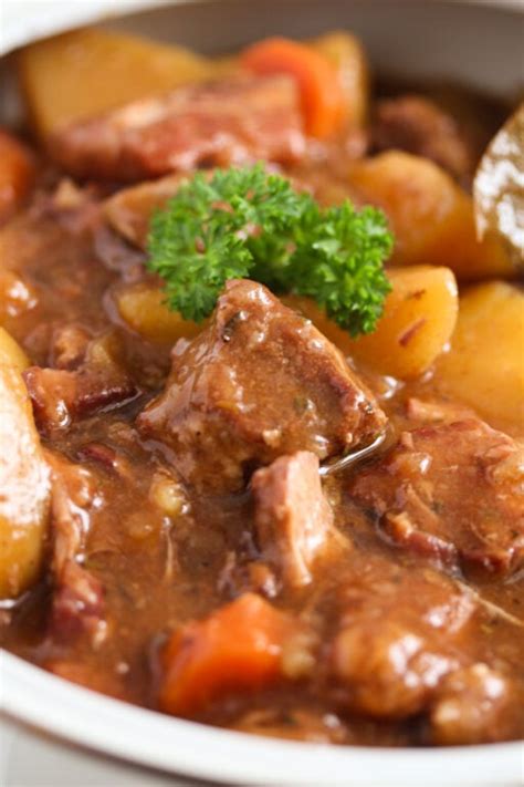 Slow Cooked Lamb Casserole Or Stew