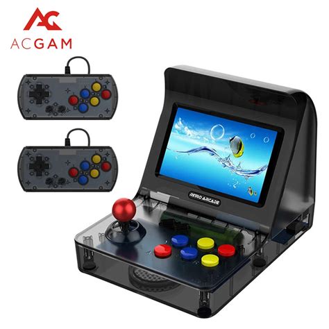 Acgam A8 Nostalgic Retro Mini Handheld Arcade Game Console 3000 In 1
