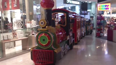 Kamu sudah tidur.? kata ayahku sambil mengetuk. Naik Kereta Listrik di dalam Mall Cipinang - YouTube