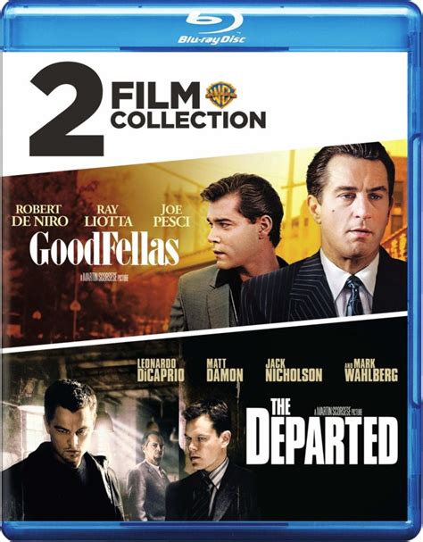 Goodfellas The Departed 2 Movie Collection Blu Ray Fílmico