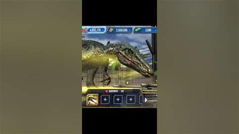 Baryonyx Eating Ii Jurassic World The Game Ii Dinosaurs Game Short Youtube
