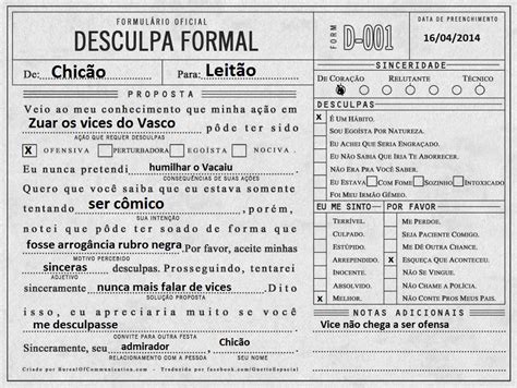 Exemplo De Carta De Pedido De Desculpas Formal Financial Report