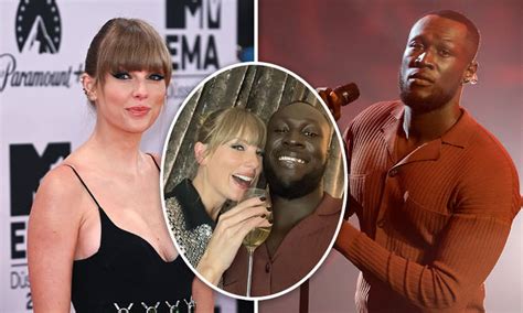 Stormzys Dreams Come True As He Meets Taylor Swift At The Mtv Emas