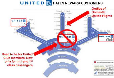 Ewr Terminal B Map Food