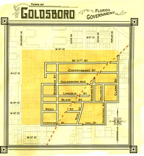 Goldsboro Map Goldsboro Museum