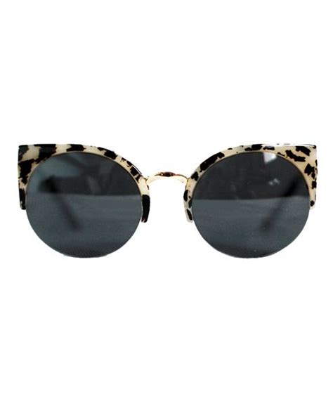 Leopard Cat Eye Sunglasses Printed Sunglasses Glasses Fashion Cat Eye Sunglasses